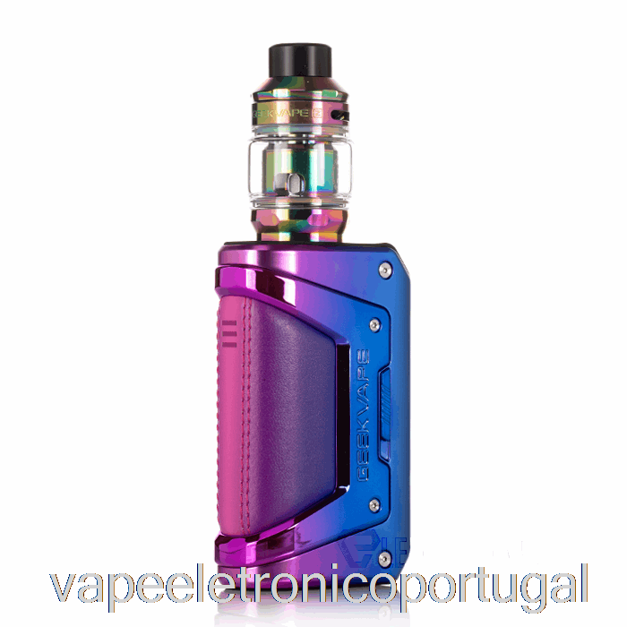 Vape Eletrônico Geek Vape L200 Aegis Legend 2 200w Kit Inicial Arco-íris Roxo